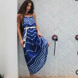Ex Voto Iris Sundress in Tie-dye NWT